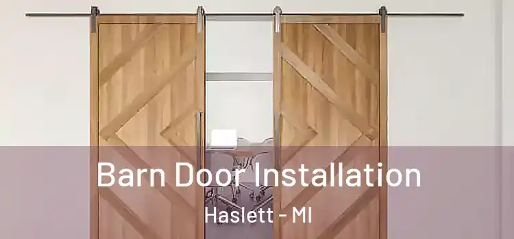  Barn Door Installation Haslett - MI