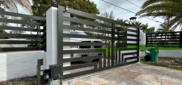 Automatic Driveway Gate Installation Haslett